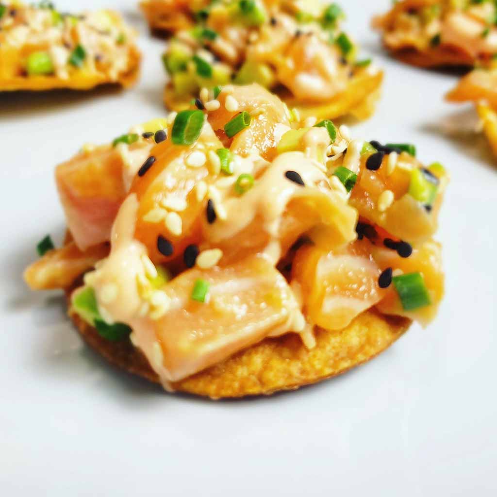 How To Cook Amazing Salmon Belly Poke Bites