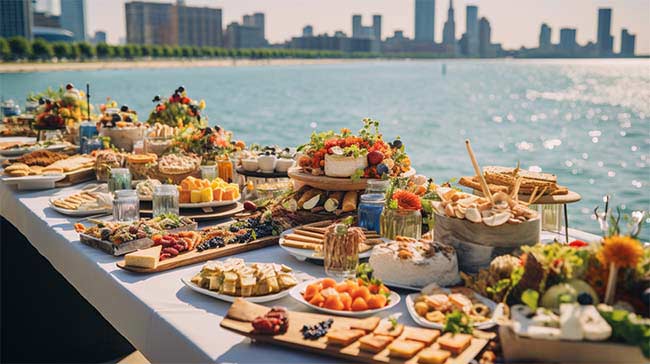 The Lakeside Luxe Grazing Table